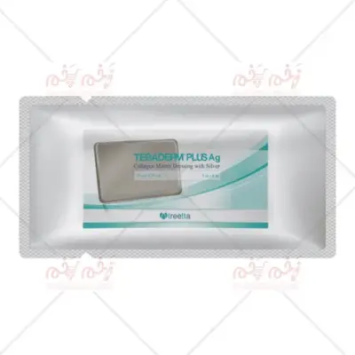 تصویر دوم محصول: پانسمان ماتریکس طبادرم پلاس نقره تریتا