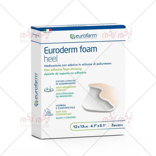 پانسمان فوم پاشنه یورودرم یوروفارم