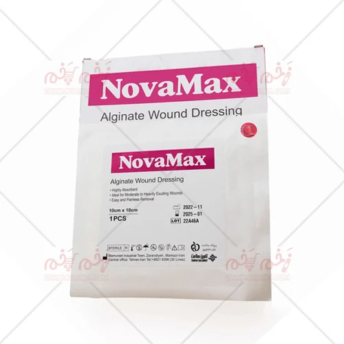 پانسمان آلژینات نوامکس Novamax Alginate Wound Dressing