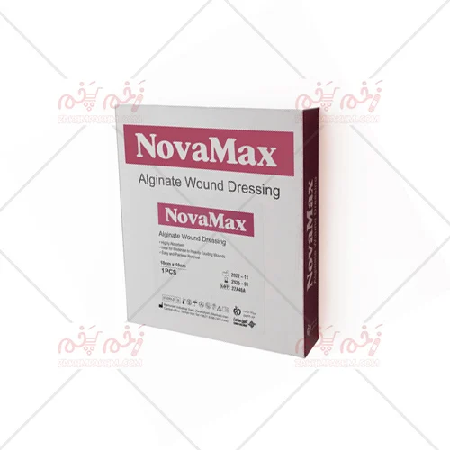 تصویر دوم محصول: پانسمان آلژینات نوامکس Novamax Alginate Wound Dressing